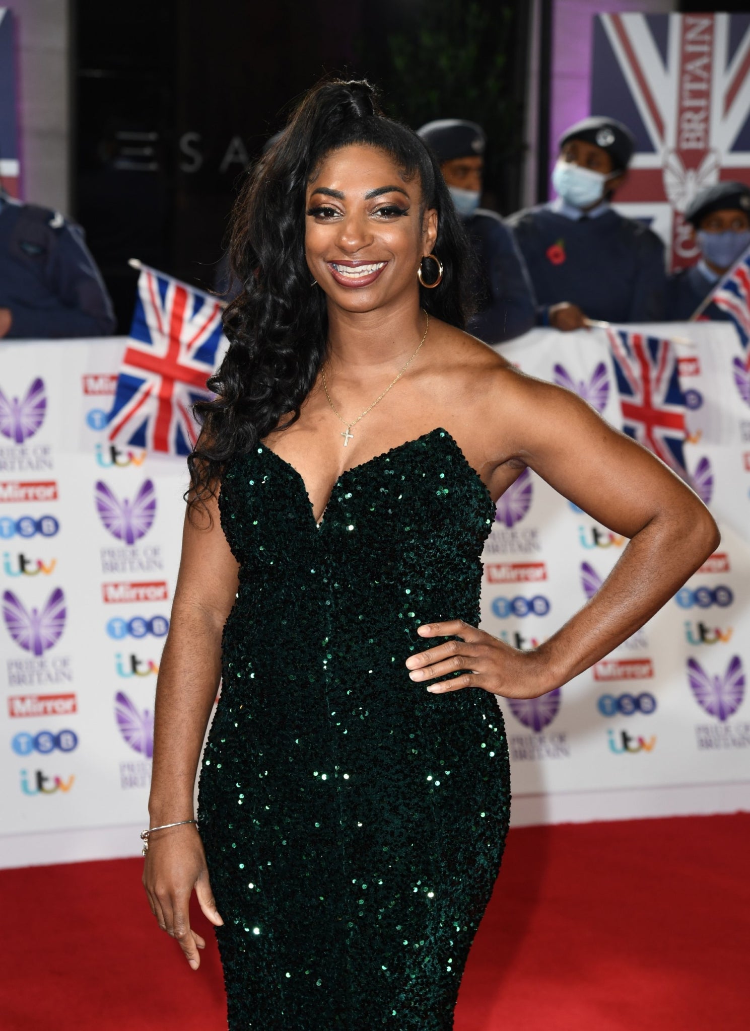 Kadeena Cox Pride Of Britain Awards Dress