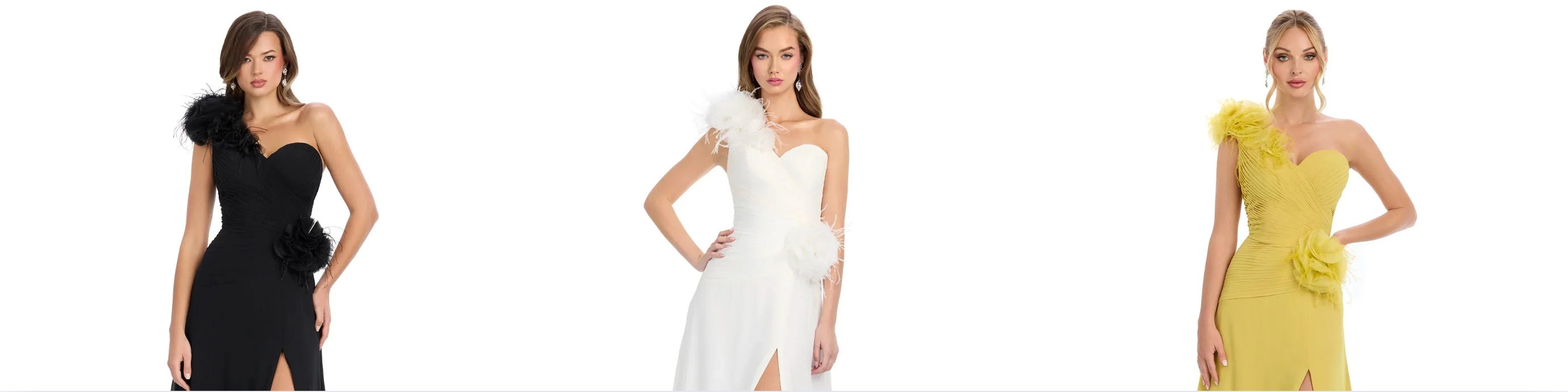 Chiffon Evening, Prom and Cocktail Party Dresses