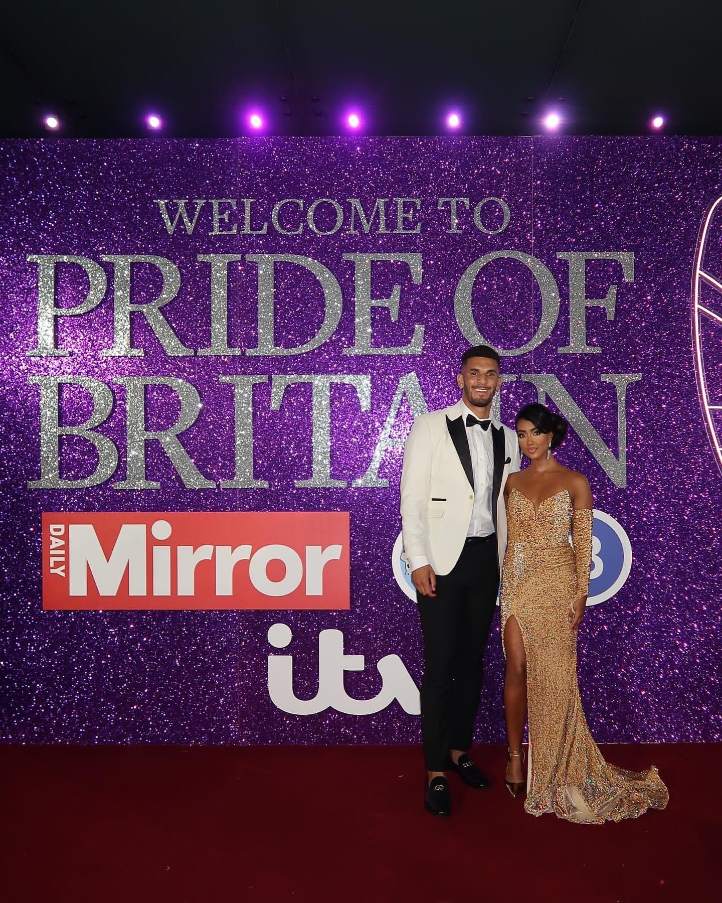 Sanam Harrinanan Stuns at Pride Of Britian Awards in Portia & Scarlett Ash Gown