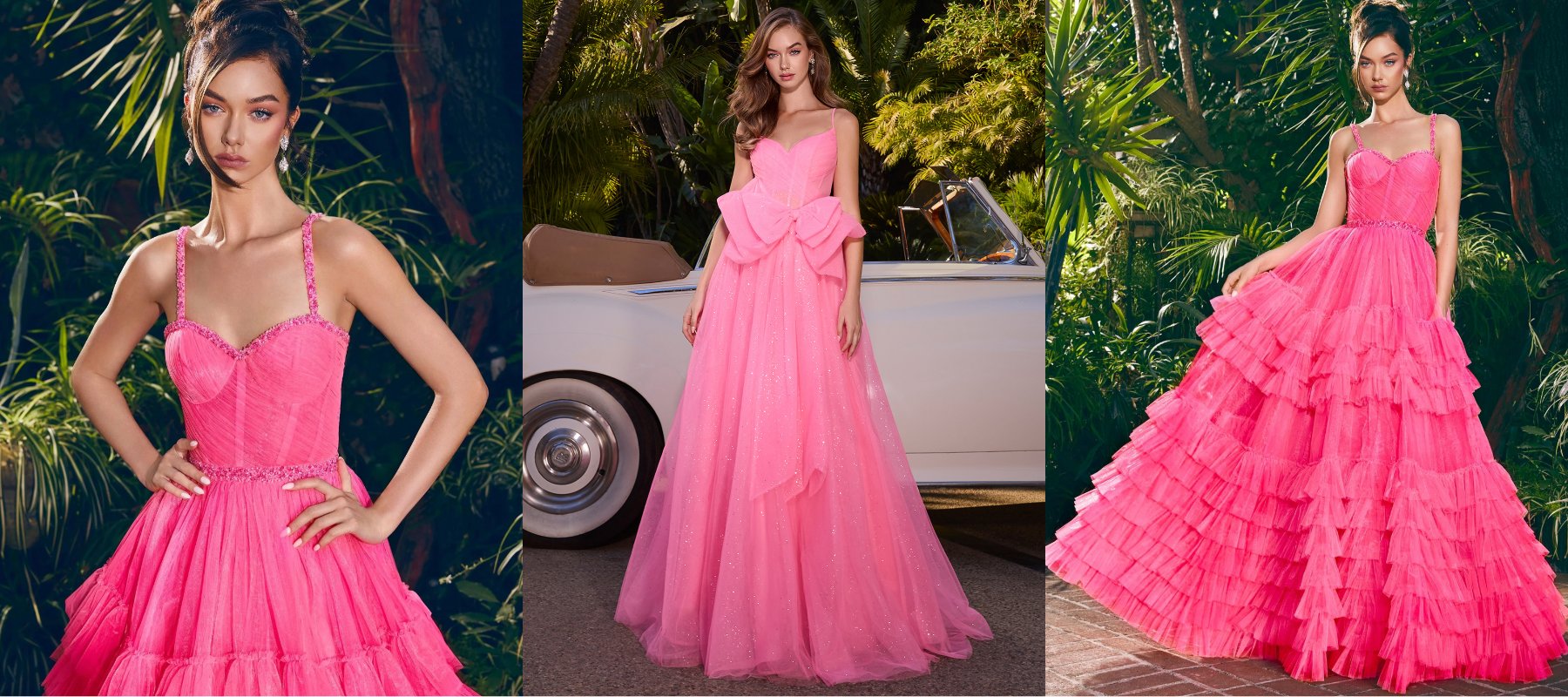 Tulle Evening, Prom and Cocktail Party Dresses