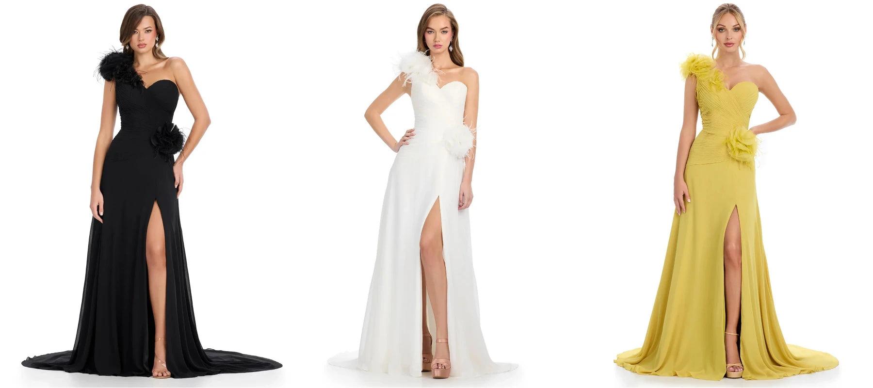 Chiffon Evening, Prom and Cocktail Party Dresses