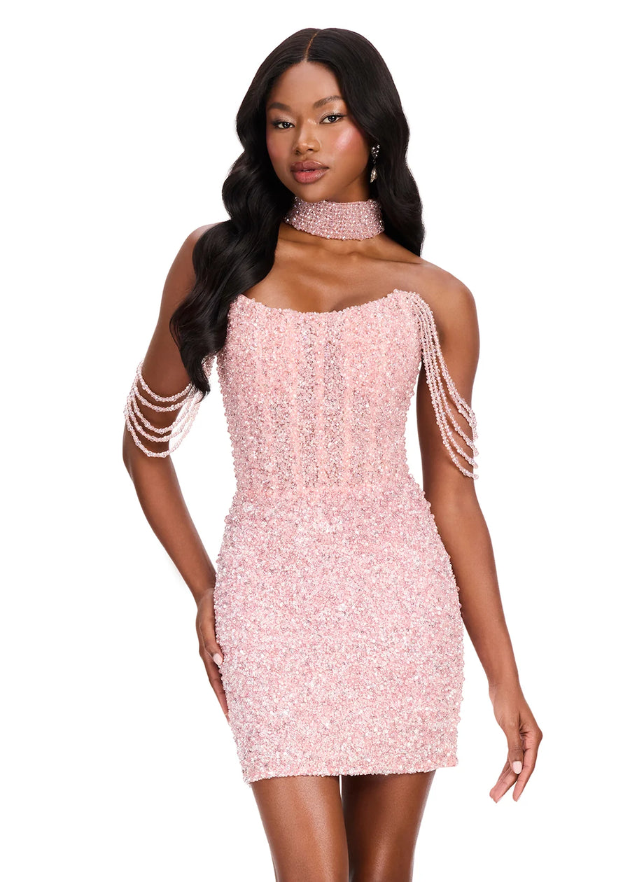 Royal Mini Dress