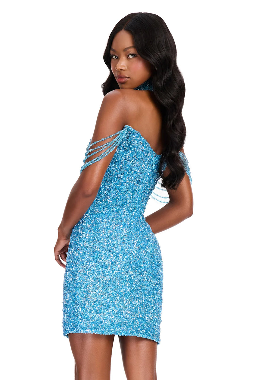 Royal Mini Dress
