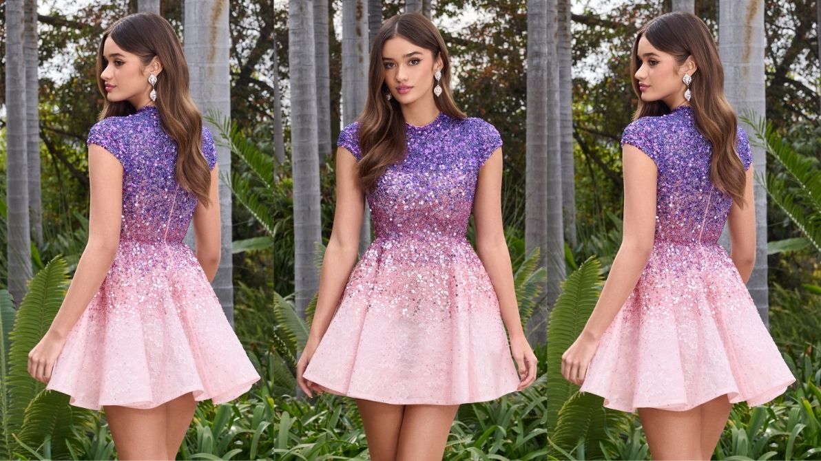 The Kaia Mini Dress – Flirty A-Line Sparkle