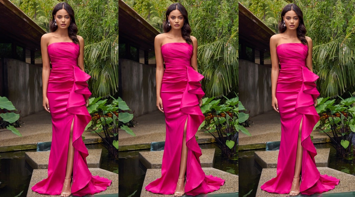 The Angel Gown – Standard Fit with Bold Glamour