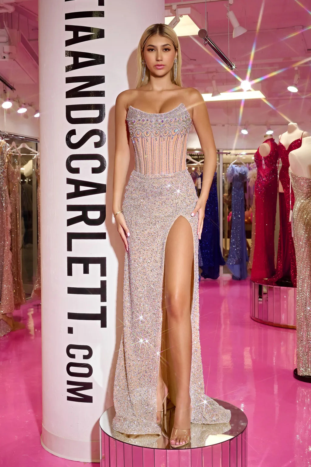 Portia & Scarlett Rio Gown PS24877C | Evening Dresses | Naked Dresses