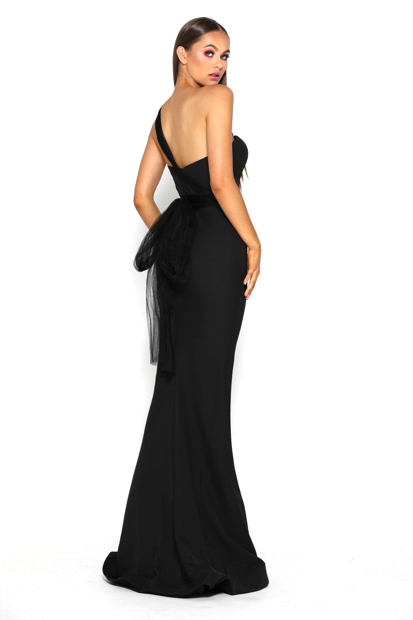 Portia & Scarlett Melisandre Gown | Black Multiway Bridesmaid Dress